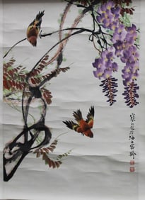 Chinese Scroll Painting, Jiang Han Ting