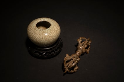 Two Pieces of Antique Ornaments