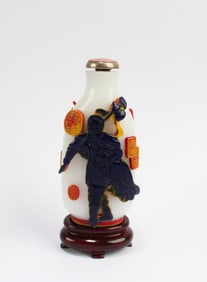 Chinese Peking Glass Snuff Bottle