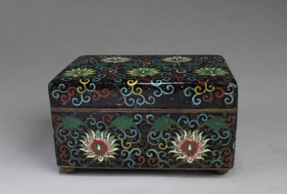 Antique Chinese Rectangular Shaped Box