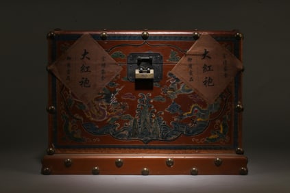 A Box with Tea Leaves Inside