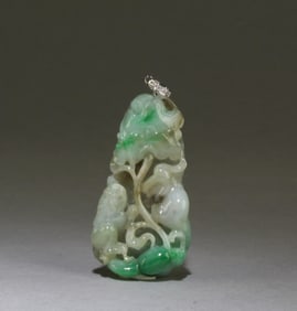 Chinese Carved Jade Pendant
