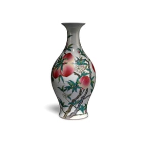 A Famille Rose Vase