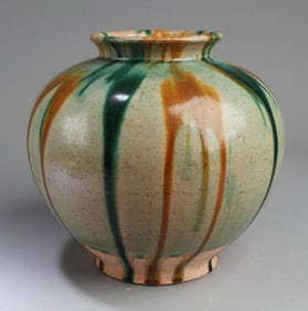 Chinese TangSangCai Jar