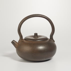 A Zisha Swing-Handled Teapot