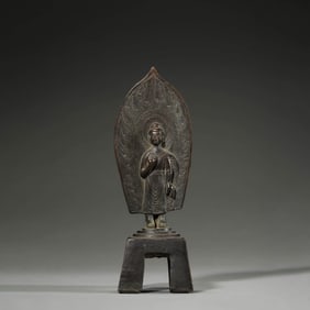 A Bronze Buddha Statue