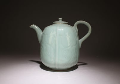 A Celadon Ru Ewer