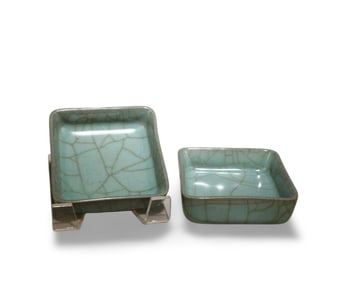A Pair of Geyao Ink Washer