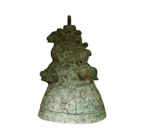 A Bronze Mythical Beast Ornament