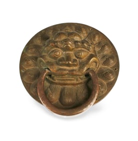A Bronze Door Knocker