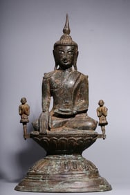 A Buddha Seated Statue