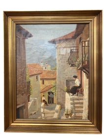 A Framed Oilpainting