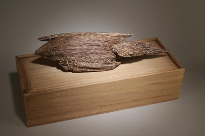 An Agarwood Ornament with Box