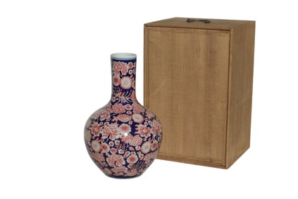 A Porcelain Vase with Box