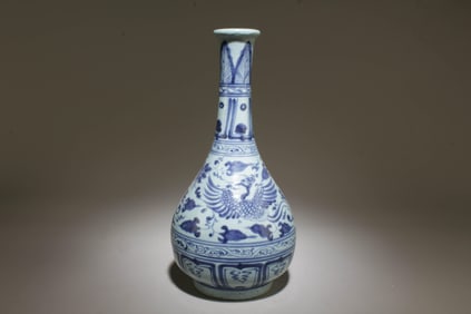 A Blue and White Vase