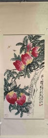 A Hanging Scroll Depicting Longevity Attributed to Qi Baishi