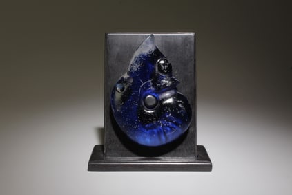 A Pig Dragon Ornament with Stand
