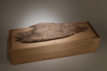 An Agarwood Ornament with Box