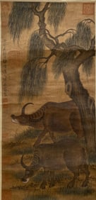 Chinese Hanging Scroll Painting