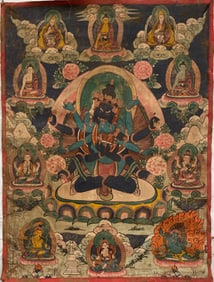 A Tibetan Thangka