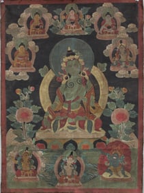 A Tibetan Thangka