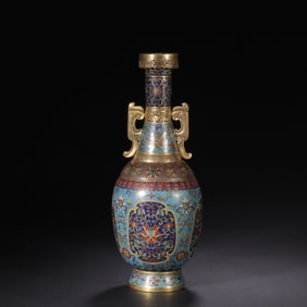 A Cloisonné Enamel Vase