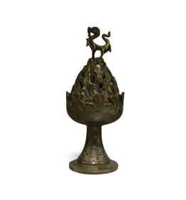A Bronze Incense Diffuser