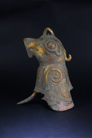 A Gilt Bronze Ornament