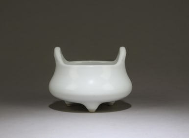 A Chinese Ceramic Tripod Incense Burner