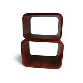 A Group of Two Wooden Stands