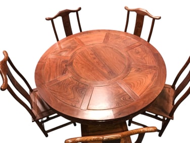 Chinese Hardwood (possibly Huanghuali) Table with