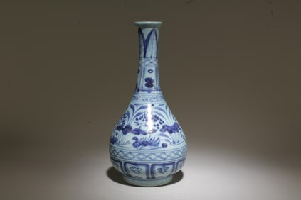 A Blue and White Vase