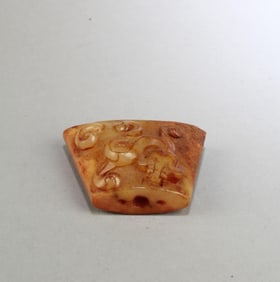 A Carved Jadestone Ornament