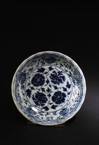 A Blue & White Porcelain Plate