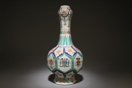 A Multi-Colored Vase