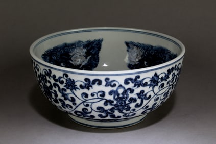 A Chinese Blue and White Bowl