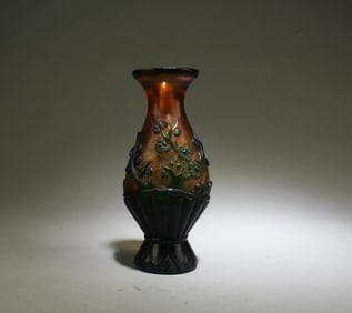 A Peking Glass Vase