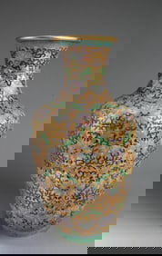 Chinese Cloisonne Vase