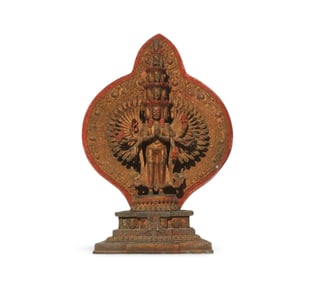 A Bronze Buddha Statue