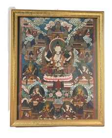 A TIBETAN THANGKA