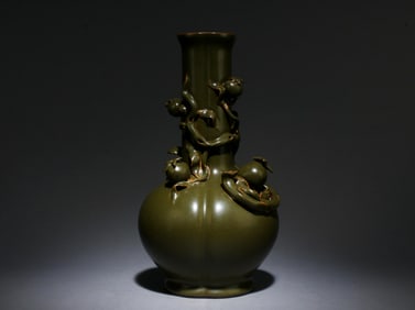A Tea-Glazed Vase