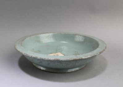 An Old Chinese Ruyao Dish Plate