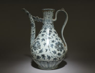A Blue and White Teapot