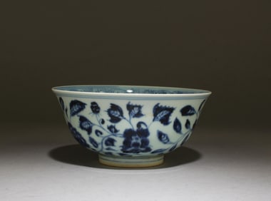 Chinese Blue & White Porcelain Bowl
