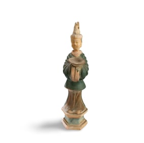 Chinese Pottery Statue