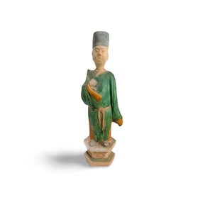 A Chinese Pottery Figurine