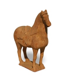 A Pottery Horse