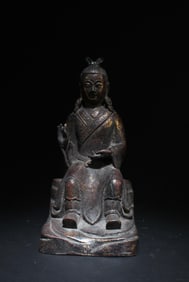 A Chinese Bronze Figurine Statue