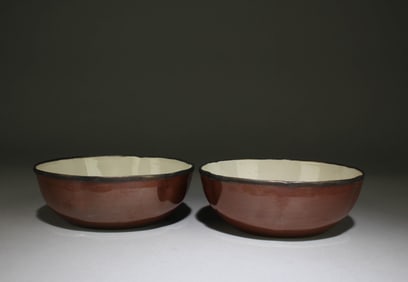 A Pair of Dingyao Bowls