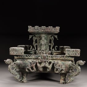 A Bronze Zun-Pan Vessel
